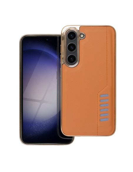 MILANO Coque pour SAMSUNG S23 marron