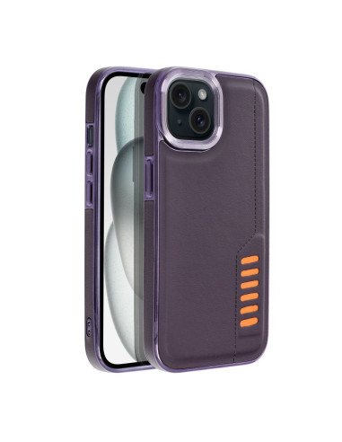 MILANO Coque pour IPHONE 15 violet foncé
