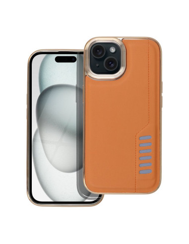 MILANO Coque pour IPHONE 15 marron