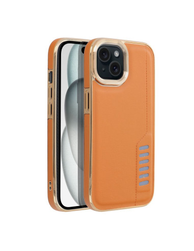 MILANO Coque pour IPHONE 15 marron