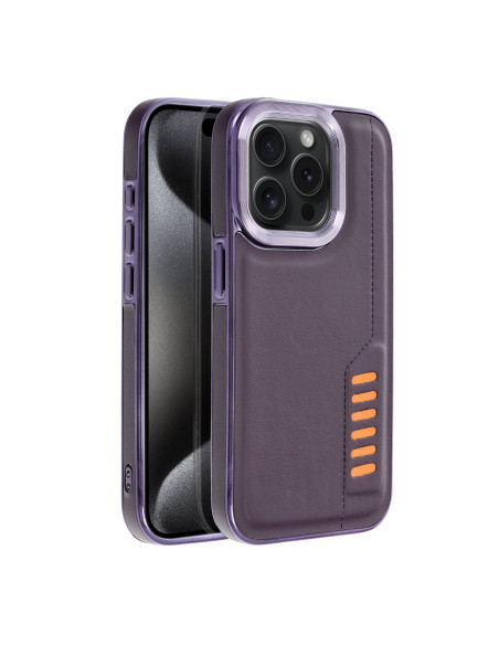 MILANO Coque pour IPHONE 15 Pro violet foncé