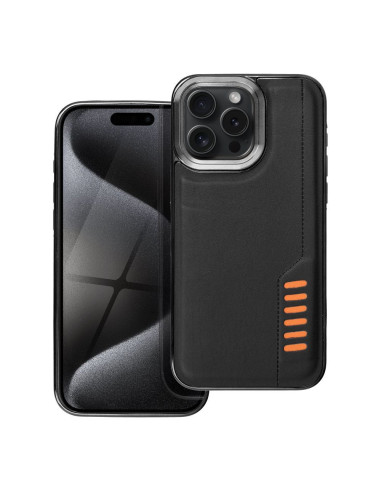 MILANO Coque pour IPHONE 15 Pro Max noir