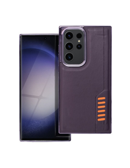 MILANO Coque pour SAMSUNG S23 Ultra violet foncé