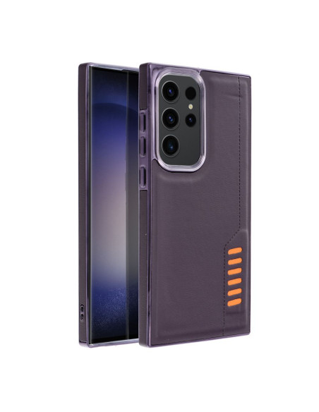 MILANO Coque pour SAMSUNG S23 Ultra violet foncé