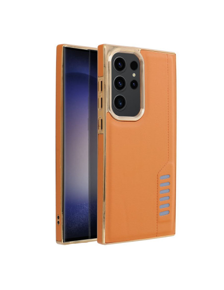 MILANO Coque pour SAMSUNG S23 Ultra marron