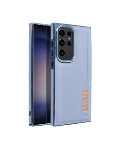 MILANO Coque pour SAMSUNG S23 Ultra bleu