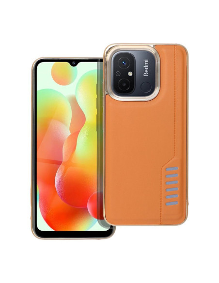 MILANO Coque pour XIAOMI Redmi 12C marron
