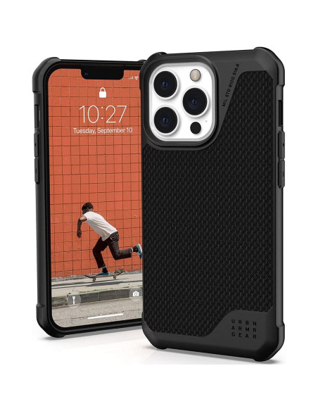 ( UAG ) Urban Armor Gear Metropolis LT case for IPHONE 13 PRO MagSafe kevlar - czarna