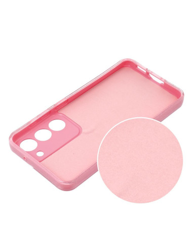 Coque CLEAR CASE 2mm BLINK pour SAMSUNG A34 5G rose