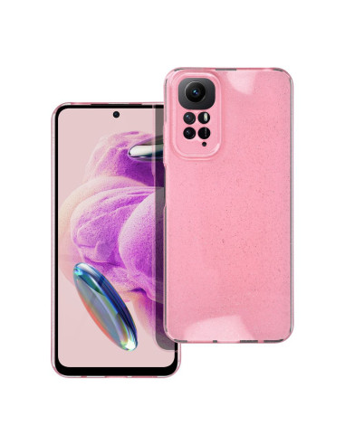 Coque CLEAR CASE 2mm BLINK pour XIAOMI Redmi NOTE 12S rose