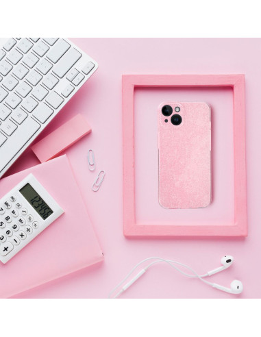 Coque CLEAR CASE 2mm BLINK pour XIAOMI Redmi NOTE 12S rose
