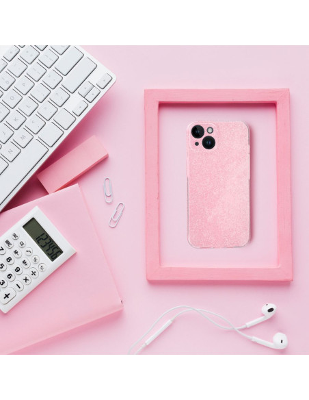 Coque CLEAR CASE 2mm BLINK pour XIAOMI Redmi NOTE 12S rose