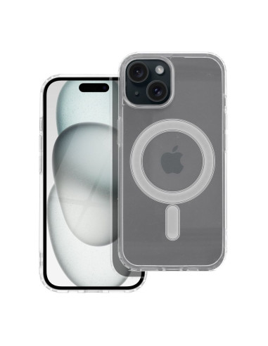 CLEAR MAG COVER compatible avec MagSafe pour IPHONE 15 transparent