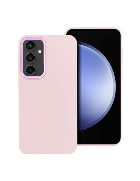 Coque FRAME pour SAMSUNG S23 FE rose poudré