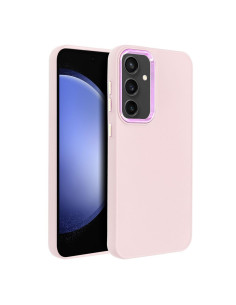 Coque FRAME pour SAMSUNG S23 FE rose poudré 2