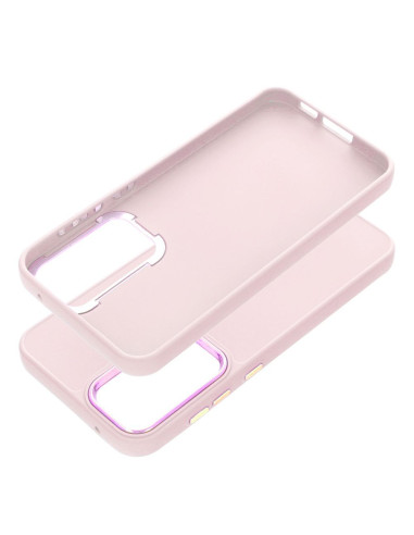 Coque FRAME pour SAMSUNG S23 FE rose poudré