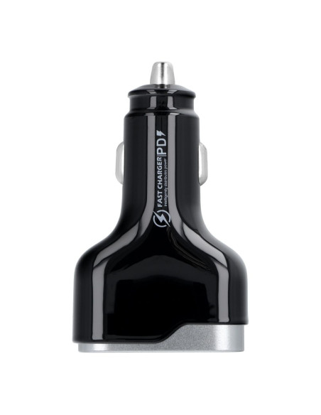 Chargeur de voiture USB QC 3.0 18W + Type C PD 65W CC53-1A1C (Total 83W)