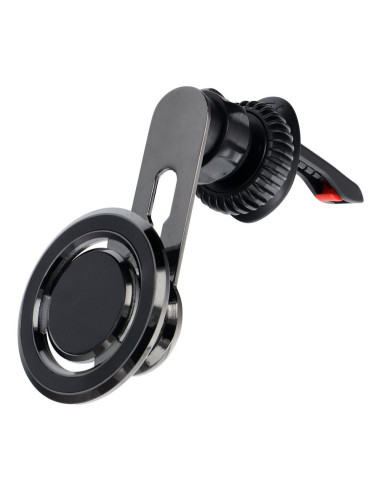 Support voiture magnétique pour grille compatible avec MagSafe F93 noir