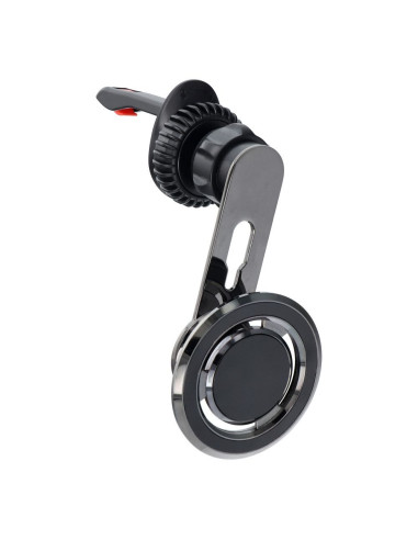 Support voiture magnétique pour grille compatible avec MagSafe F93 noir