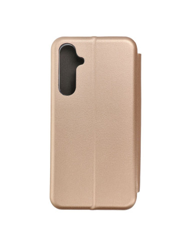 Étui Book Elegance pour SAMSUNG S23 FE or