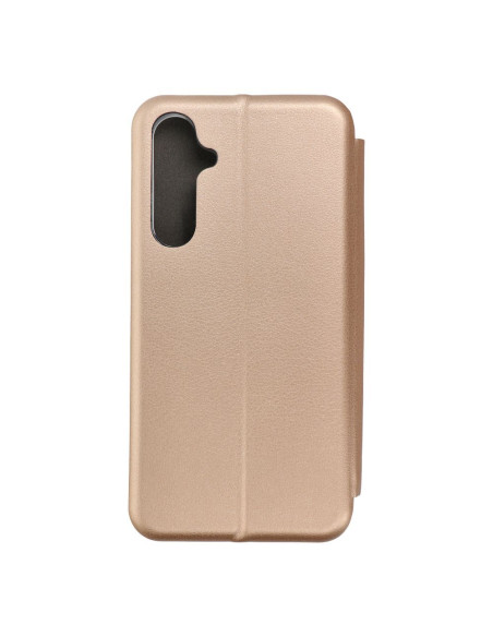 Étui Book Elegance pour SAMSUNG S23 FE or