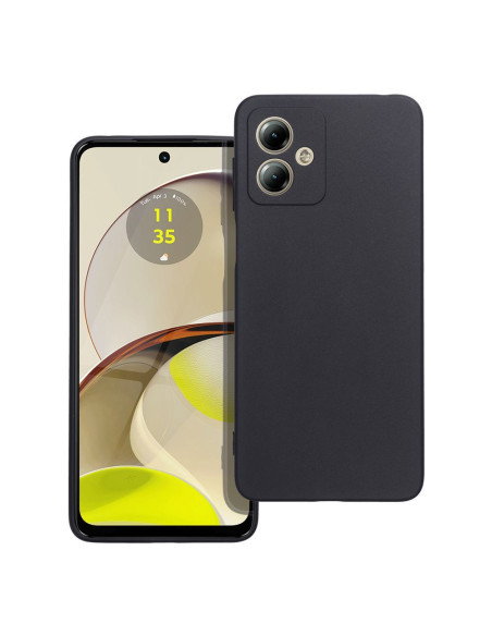 Coque MATT pour MOTOROLA G14 noir