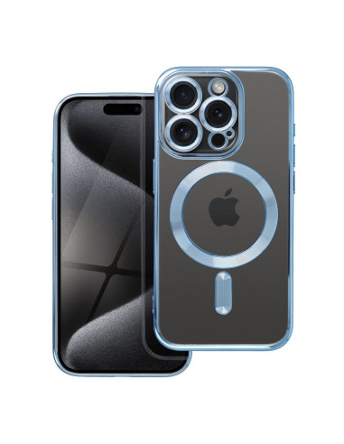 ELECTRO MAG COVER compatible avec MagSafe pour IPHONE 15 Pro bleu