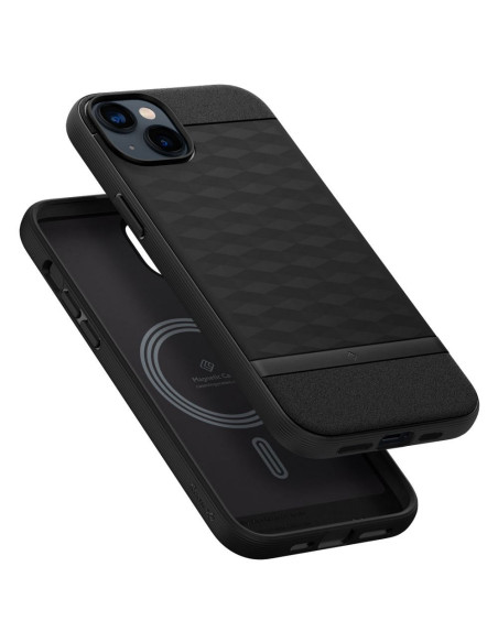Caseology Parallax Mag Coque pour IPHONE 14 PLUS noir mat