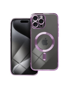 Coque ELECTRO MAG COVER compatible avec MagSafe pour IPHONE 15 Pro Max violet