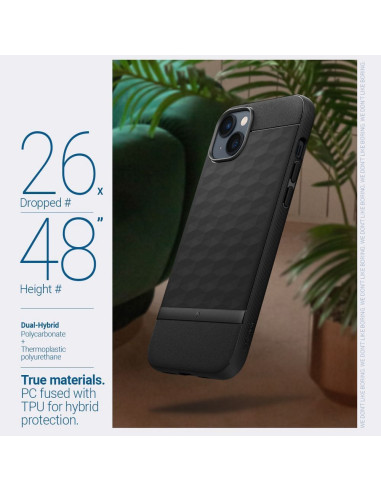 Caseology Parallax Mag Coque pour IPHONE 14 PLUS noir mat