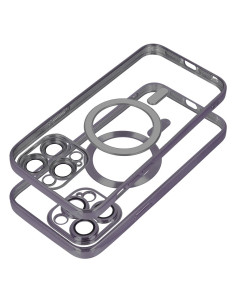 ELECTRO MAG COVER Coque compatible avec MagSafe pour IPHONE 15 Plus noir 2