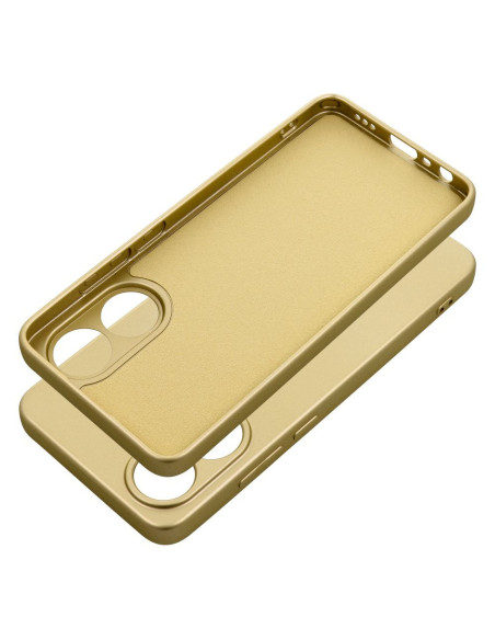 Coque METALLIC pour OPPO A78 4G or