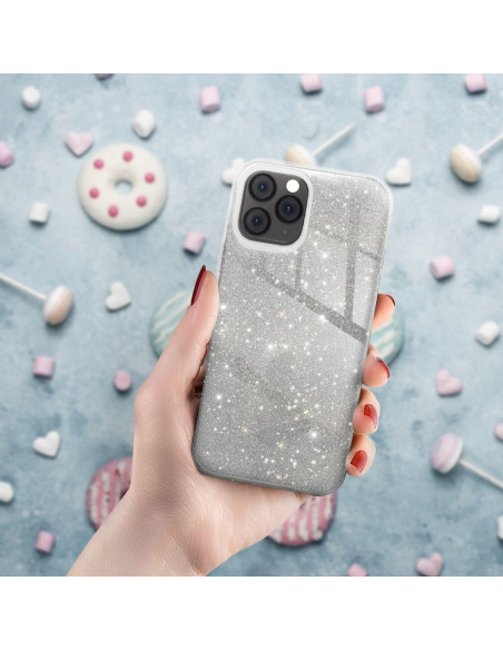 Coque Forcell - SHINING pour SAMSUNG Galaxy S23 FE ARGENT
