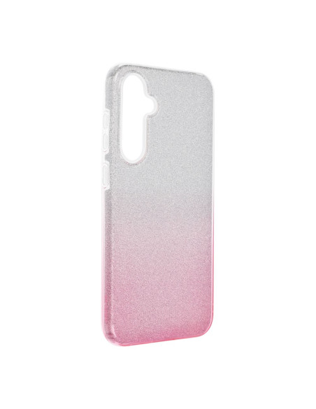 Coque Forcell - SHINING pour SAMSUNG Galaxy S23 FE TRANSPARENT / ROSE