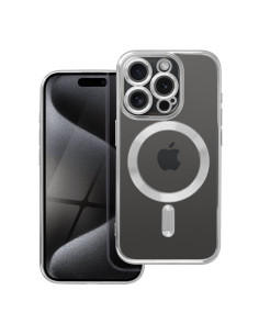 ELECTRO MAG COVER Coque compatible avec MagSafe pour IPHONE 15 Pro titane