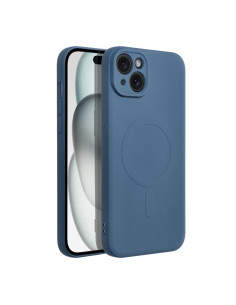 SILICONE MAG COVER compatible avec MagSafe pour IPHONE 15 Plus Coque 2