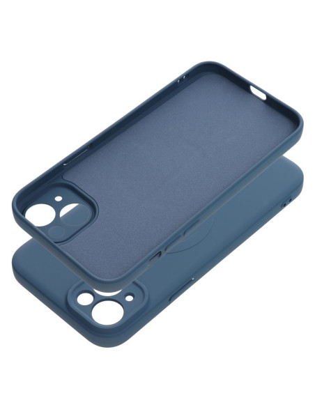 SILICONE MAG COVER compatible avec MagSafe pour IPHONE 15 Plus Coque
