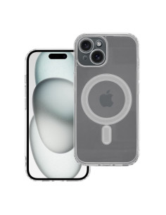 CLEAR MAG COVER Coque avec protection de l'appareil photo compatible avec MagSafe pour IPHONE 15 transparent