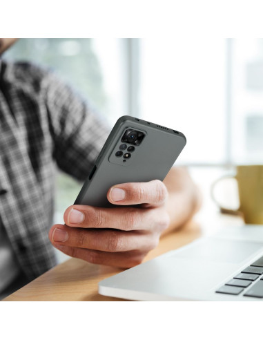 Coque METALLIC pour HONOR 90 5G gris