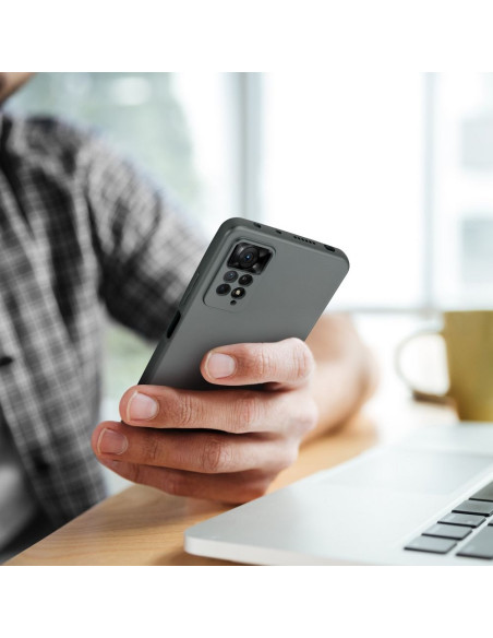 Coque METALLIC pour HONOR 90 5G gris