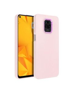 Coque FRAME pour XIAOMI Redmi Note 9S / 9 Pro rose poudré 2