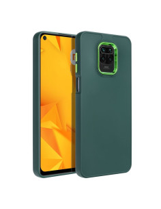 Coque FRAME pour XIAOMI Redmi Note 9S / 9 Pro vert 2