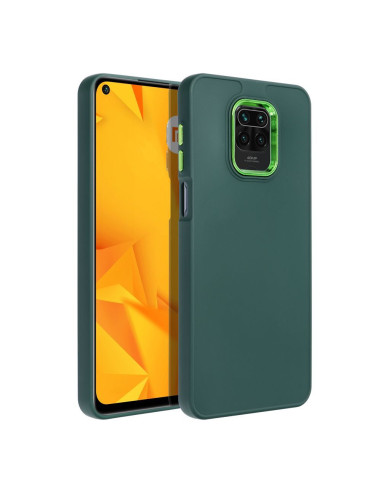 Coque FRAME pour XIAOMI Redmi Note 9S / 9 Pro vert