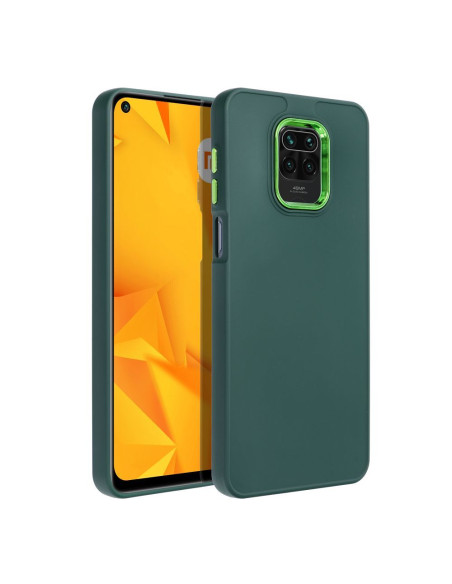 Coque FRAME pour XIAOMI Redmi Note 9S / 9 Pro vert