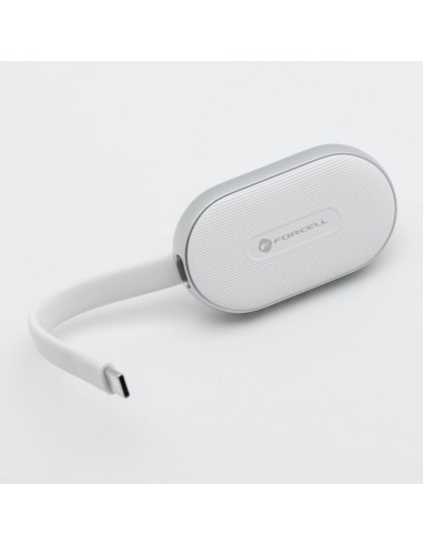 FORCELL F-ENERGY Mini Power Watch powerbank 1A 2.5W 1200 mAh blanc