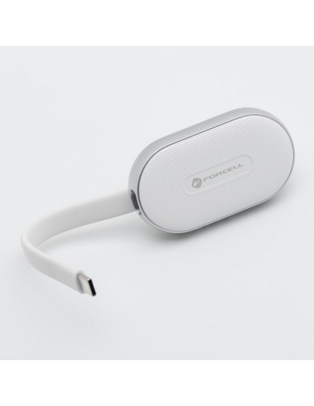 FORCELL F-ENERGY Mini Power Watch powerbank 1A 2.5W 1200 mAh blanc