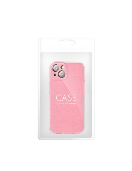 Coque CLEAR CASE 2mm BLINK pour XIAOMI Redmi 12 4G rose