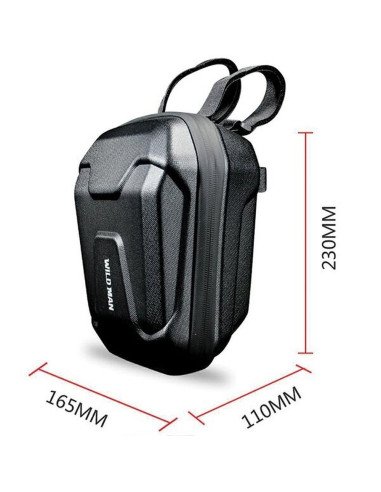 WILDMAN scooter guidon sacoche étanche 2.5L TS9 noir