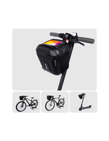 WILDMAN guidon zip vélo sacoche GS9 3L noir
