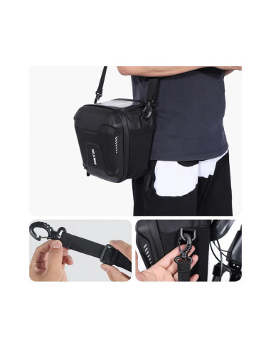 WILDMAN guidon zip vélo sacoche GS9 3L noir